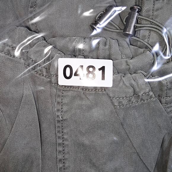 C&C Olive Green Cargo Joggers Comfy Lightweight Lyocel Fabric Size Large - Picture 12 of 12